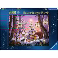 Ravensburger Puzzle - Weihnachten im Wald 2000 Teile