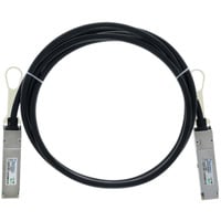 BlueOptics BlueLAN Direct Attach Kabel kompatibel zu Edge Core ET6402-DAC-2M QSFP schwarz, 2 Meter