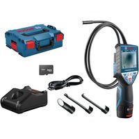 Bosch Inspektionskamera GIC 120 C Professional, 12Volt blau/schwarz, Li-Ion Akku 1,5Ah, in L-BOXX