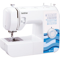 Brother Mechanische Nähmaschine RH137 weiß/violett