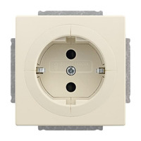 Busch-Jaeger Objektsteckdose 20 Eurosteckdose Typ F weiß, Retail