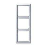 4011395103913 - 3fach Rahmen Rahmen Allwetter 44 (IP44) Aluminium Weißaluminium (RAL 9006) 2CKA001730A0280