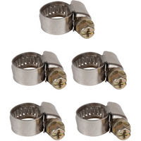 EINHELL Schellen-Set, für Kompressoren, Ø 8-12 mm, 5 Stück zur Fixierung von Druckluft-Schläuchen