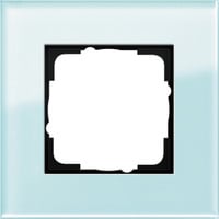 4010337211181 - Abdeckrahmen einfach Glas Esprit System 55 Typ 021118 Unterputzmontage glänzend