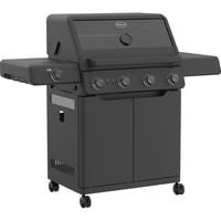 RÖSLE Gasgrill ALLFLAME Prime 4 schwarz, 800° Primezone, Vario+ Grillrostsystem