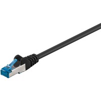 goobay RJ-45 Patchkabel Cat 6.a S/FTP (PIMF) schwarz, 20 Meter, 500 MHz