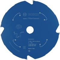 Bosch Professional EXPERT Fibre Cement Kreissägeblatt, Ø 165mm, 4Z Bohrung 20mm, für Akku-Handkreissägen