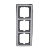 Busch-Jaeger Rahmen drei-fach chrom, Retail