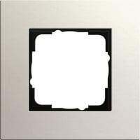 Gira Abdeckrahmen 1fach, Abdeckung hellgrau, Retail