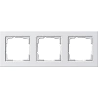 Gira Rahmen dreifach Reinweiß glänzend Kunststoff Thermoplast Unterputzmontage IP21 weiß (glänzend), Retail