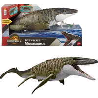 Mattel Jurassic World Rebirth Bite'n Blast Mosasaurus, Spielfigur