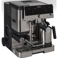 Ninja Luxe Premium Siebträger ES601EU, Espressomaschine silber/schwarz