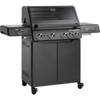 RÖSLE Gasgrill EPICFLAME Pro 4 schwarz, 800° Primezone, Backburner, Smart, Vario+ Grillrostsystem