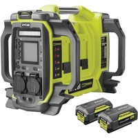 Ryobi 36 V MAX POWER Akku-Wechselrichter, Netzteil grün/schwarz, ohne Akku und Ladegerät