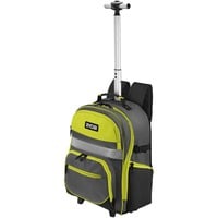 Ryobi Werkzeug-Rucksack RSSBP2 grün/schwarz, mit Laptopfach und Rollen