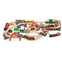 World Straßen und Schienen Bahn Set Deluxe