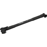 FISCHER Fahrrad Pumpe Duokopf, für Rahmenbefestigung, Luftpumpe schwarz, 41-48cm