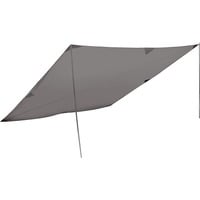 Tarp 2, Sonnensegel grau, 4m x 4m Wassersäule: 1.000 mm Aufbau: Sonnensegel / Tarp