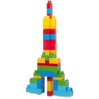 0065541084162 - Mega Bloks Bausteine-Beutel bunt (60 Teile) Steck-Bausteine Kinder Bauklötze mehrfarbig