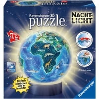 Nachtlicht - Erde bei Nacht, Puzzle Teile: 72 Altersangabe: von 6 Jahren bis 10 Jahren