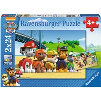 Ravensburger Paw Patrol Heldenhafte Hunde Puzzle, 2 x 24 Teile