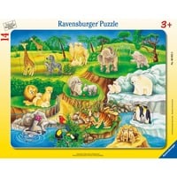 Puzzle Zoobesuch