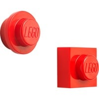 5711938032982 - LEGO MAGNET SET ROUND AND SQUARE - RED
