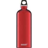 SIGG Alu Traveller 1 Liter, Trinkflasche rot