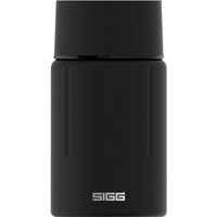 SIGG Thermobox Gemstone FJ Obsidian 0,75L, Thermobehälter schwarz, Ø 98mm
