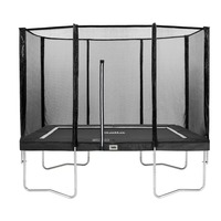 Salta Trampolin Combo, Fitnessgerät schwarz, rechteckig, 153 x 214 cm