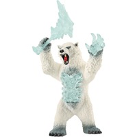 Schleich Eldrador Blizzard Bär mit Waffe, Spielfigur 