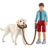 Spaziergang mit Labrador Retriever, Spielfigur