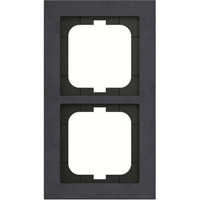 Busch-Jaeger Abdeckrahmen 2-fach, Abdeckung blau, Retail