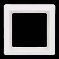 4011395872802 - Busch-jaeger Elektro - Busch-Jaeger Rahmen 1f aws glz Allwetter 44 Kst fGEB-K fUP-Installation Thermopl 2101-34 - weiß