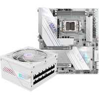 GIGABYTE X870 A TACHYON ICE + GP-AE1000PM PG5 ICE, PC-Aufrüstkit weiß