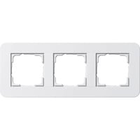 Gira Abdeckrahmen 3fach, Abdeckung weiß, Retail