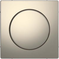 Merten Zentralplatte mit Drehknopf für Dimmer grau, Retail