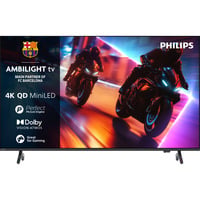 Philips 75MLED910/12, QLED-Fernseher 189 cm (75 Zoll), schwarz, UltraHD/4K, MiniLED, Ambilight, Free-Sync Premium, 144Hz Panel
