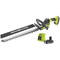 Ryobi ONE+ Akku-Heckenschere RY18HT50A-120, 18Volt grün/schwarz, Li-Ionen Akku 2,0Ah