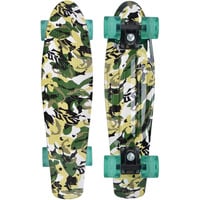 Schildkröt Retro Skateboard Free Spirit Camouflage 