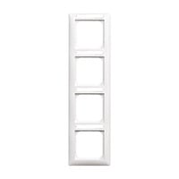 0 Rahmen vierfach 1724 NS-914 weiß, Retail