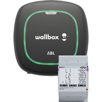 ABL E-Mobility Wallbox Pulsar Dienstwagen Bundle 11kW, mit Ladekabel schwarz, 3-phasig, WLAN, Bluetooth, MID-Energiezähler