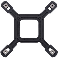 Alphacool Backplate mit Schrauben LGA 115x/1200/1700, Einbau-Kit schwarz