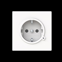 Busch-Jaeger Schutzkontaktsteckdose Safety Plus weiß, Retail