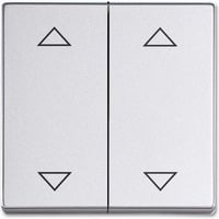 Busch-Jaeger Wippe Jalousietaster aluminium, Retail