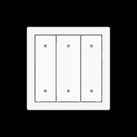 Busch-Jaeger Wippe für Elektroniktaster 3-fach weiß, Retail