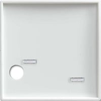 Busch-Jaeger Zentralscheibe als Abdeckung für Zugtaster weiß, Retail