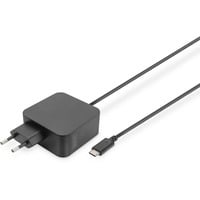 Digitus Notebook Ladegerät DA-10071, USB-C, 65 Watt schwarz, PD 3.0, Kabellänge 1,20 Meter
