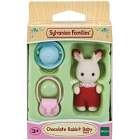 EPOCH Traumwiesen Schokoladenhasen Baby Figur mit Hut und Tasche, Spielfigur 