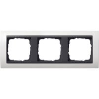 4010337213079 - Abdeckrahmen drei fach mit Zwischenrahmen bruchsicher Abdeckung